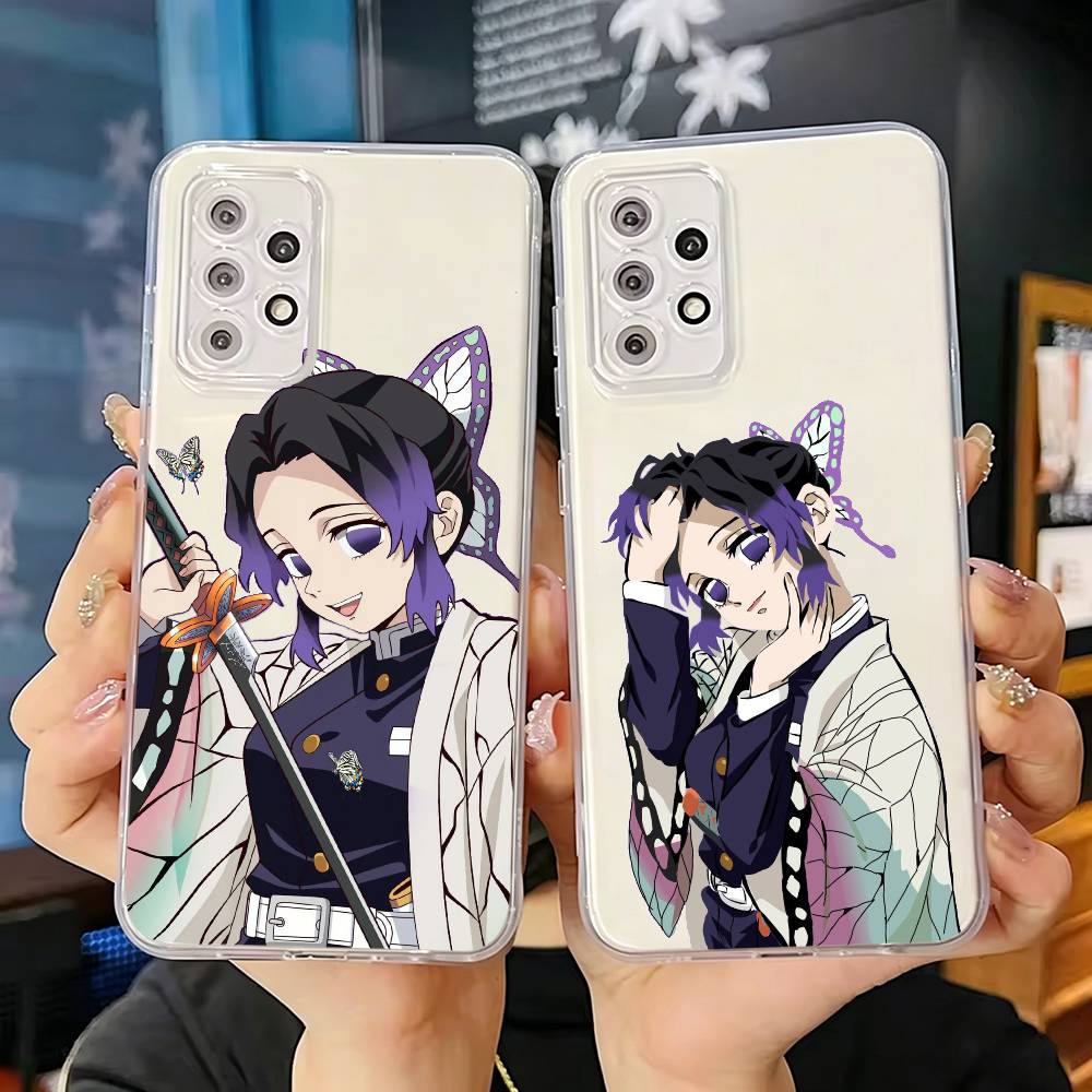Phone Accessories Demon Slayer - Custodia per telefono trasparente in silicone