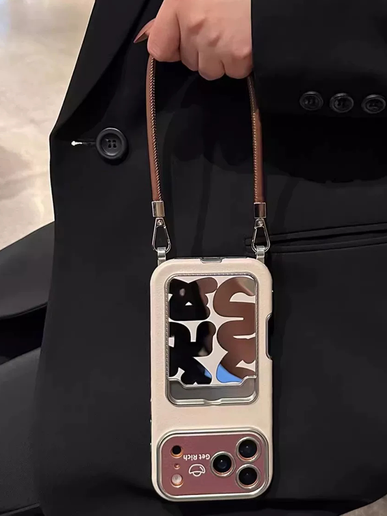 Phone Accessories Hippers - Custodia per telefono in pelle di