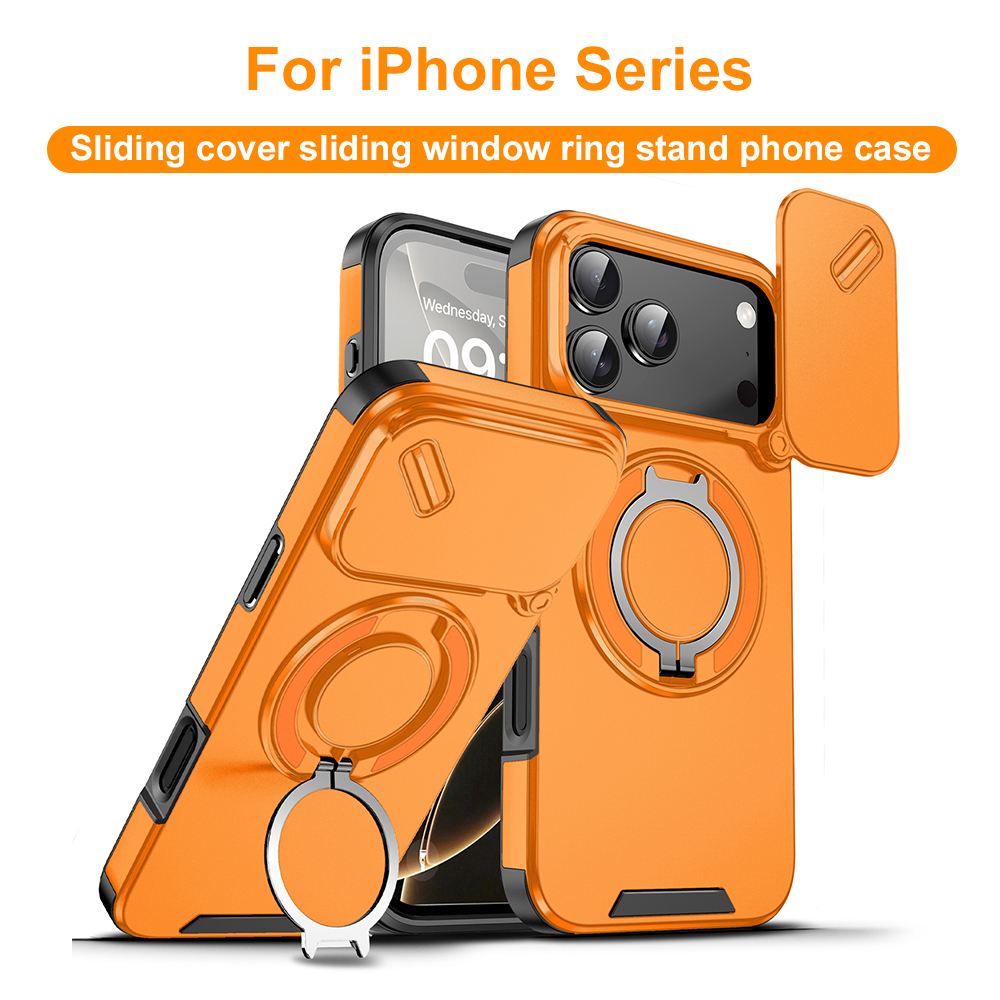 Phone Accessories Ring - Custodia con Anello Magnetico e Supporto
