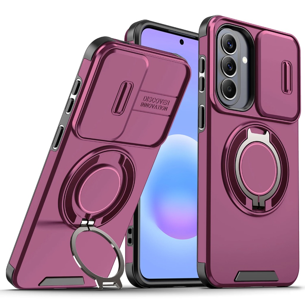 Phone Accessories Ring - Custodia Protettiva 360 con Anello Magnetico