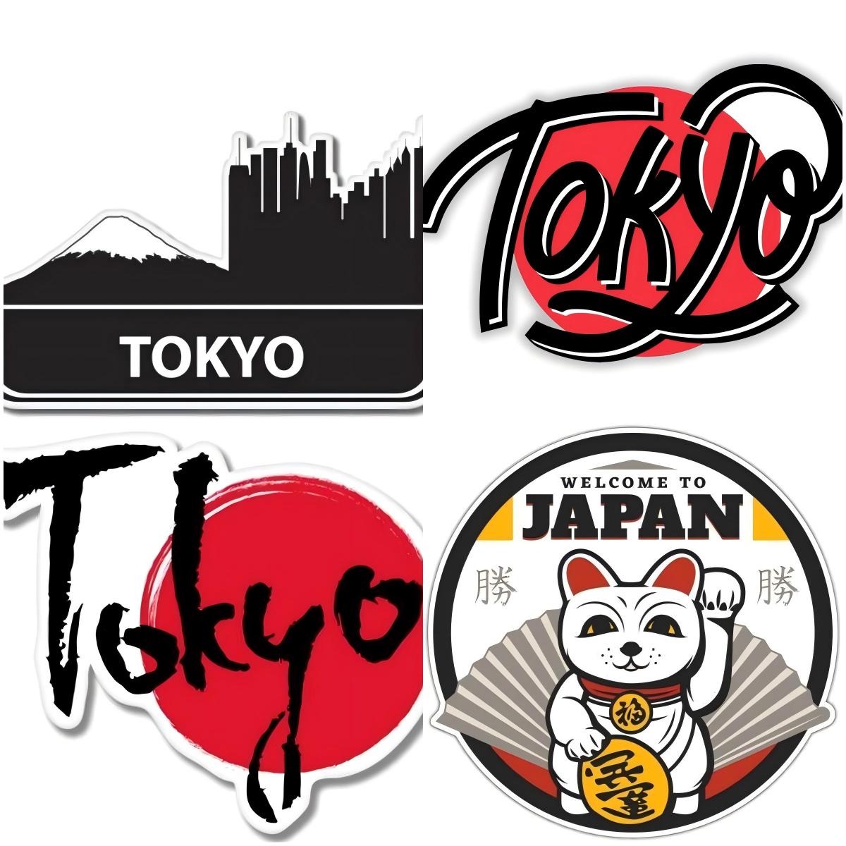 Phone Accessories Tokyo - Adesivo Tokyo per Auto Giapponesi JDM,