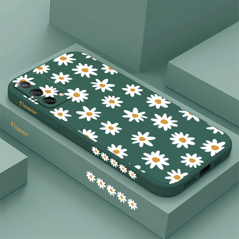 Oppo A78 - Margherite Fiori Custodia morbida per OPPO