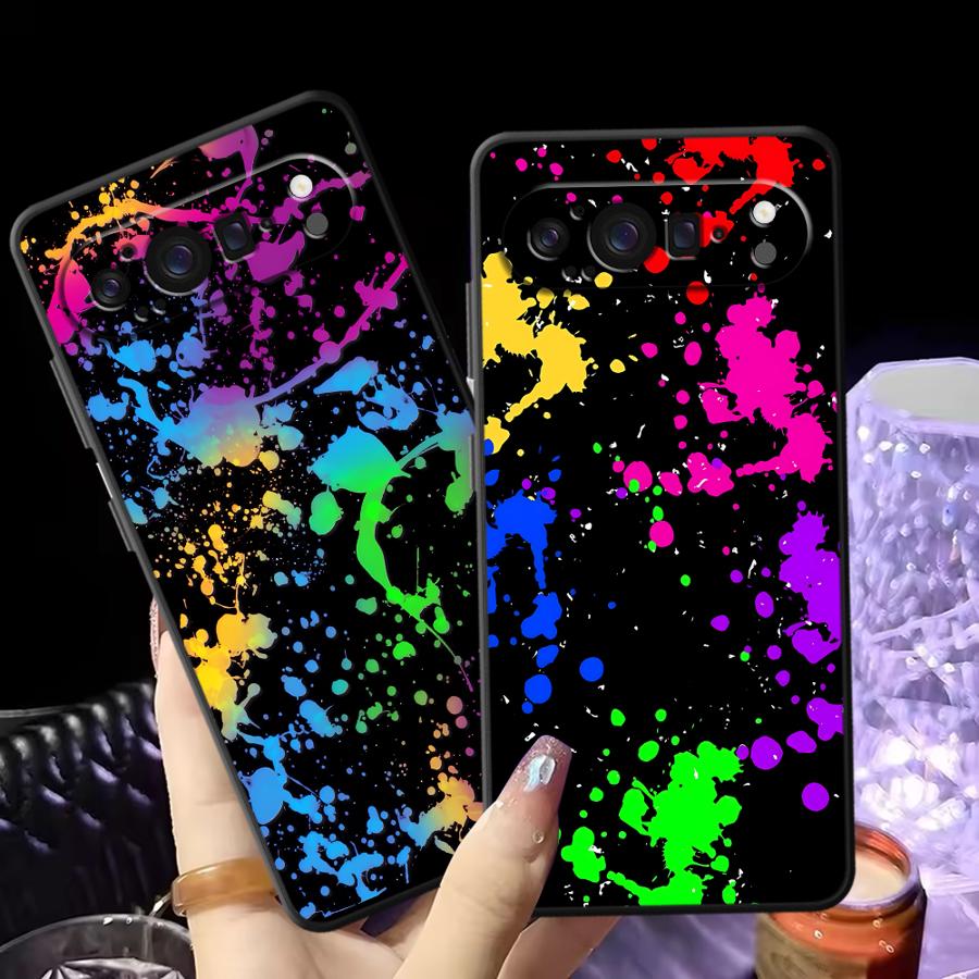 Google Pixel 9 - Cover per Telefono con Effetto Schizzi