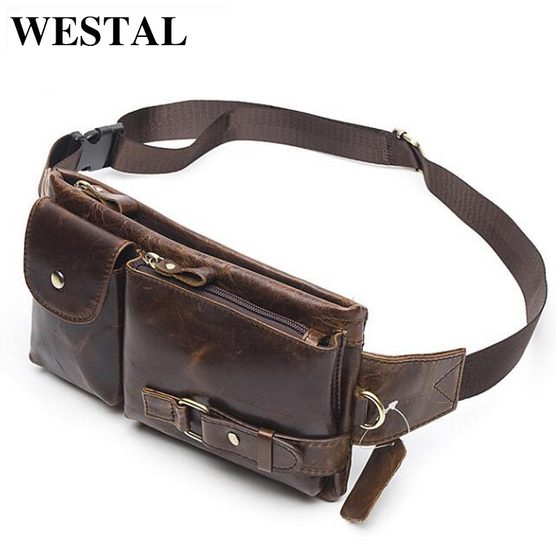 Phone Accessories For Men - WESTAL Marsupi in vera pelle Marsupi