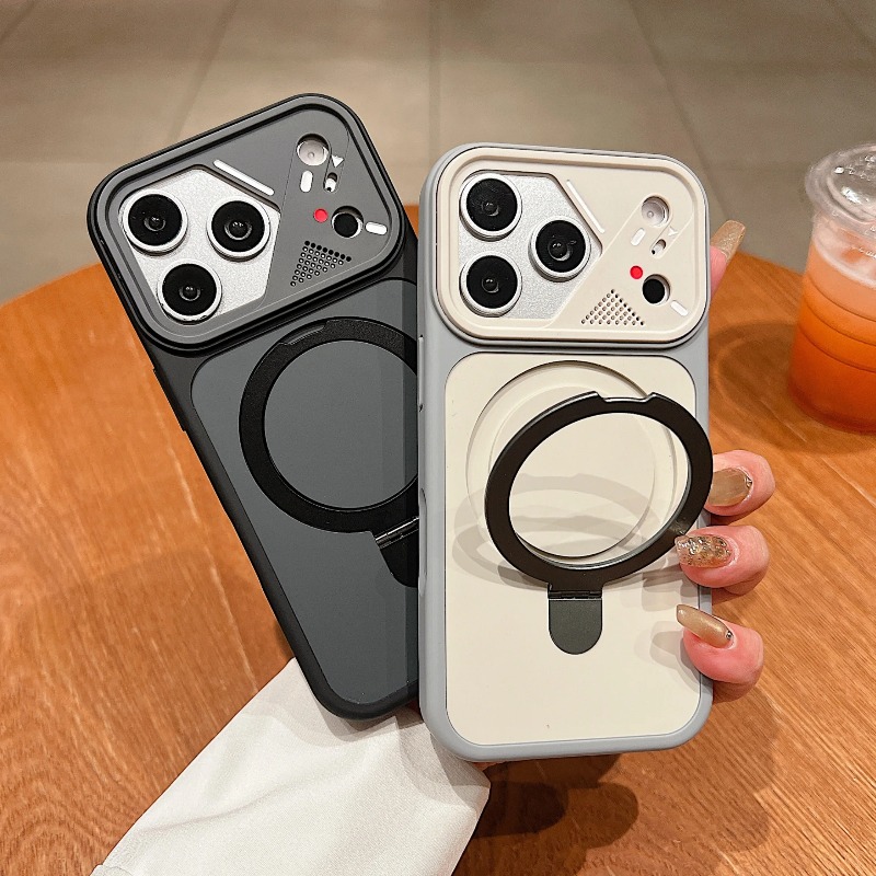 Phone Accessories Ring - Custodia Magnetica di Lusso in Metallo