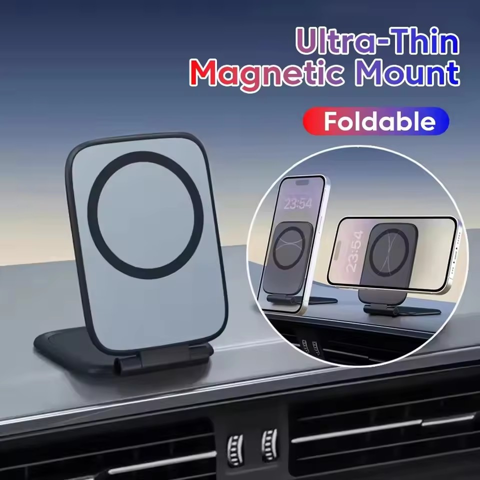 Phone Accessories Website - Supporto Magnetico Ultra-Sottile per Telefono, Pieghevole