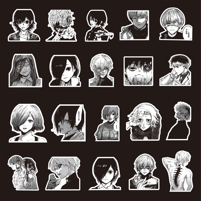 70 Adesivi Anime Tokyo Ghoul i - Phone Accessories Tokyo recensione e prezzo