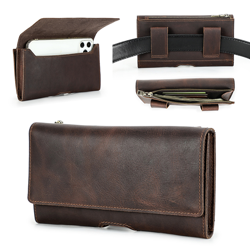 Marsupio in pelle di vacchetta - Phone Accessories For Men recensione e prezzo