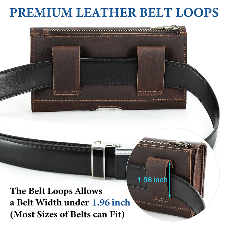 Marsupio in pelle di vacchetta - Phone Accessories For Men recensione e prezzo