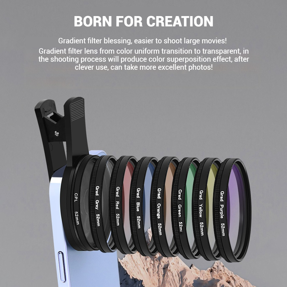 Obiettivo per cellulare da 52  - Phone Accessories And Gadgets recensione e prezzo