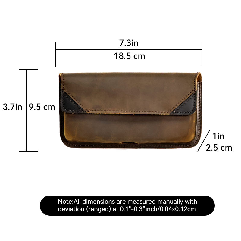 Marsupio da uomo in vera pelle - Phone Accessories For Men recensione e prezzo