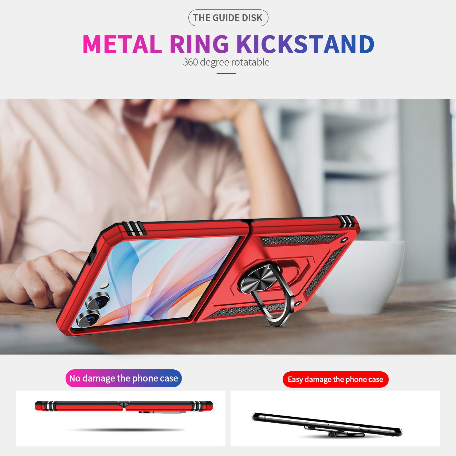 Custodia per telefono antiurto - Phone Accessories Ring recensione e prezzo