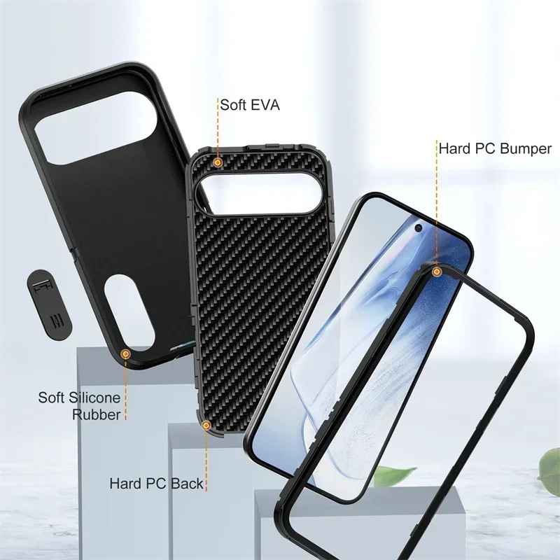 Custodia con staffa invisibile - Google Pixel 9 recensione e prezzo